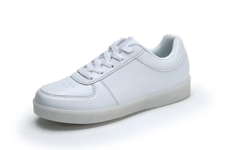 white light up shoes adult